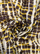 Crepe de Viscose Estampada