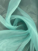 Organza Cristal Verde - Vários tons