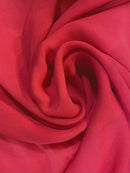 Crepe Georgete de Viscose - Vários tons