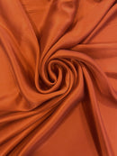 Cetim de Seda Laranja Estonado