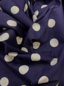 Algodão com Elastano Estampado Poá I