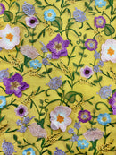 Renda Floral W0525