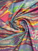 Chiffon de Seda Estampado