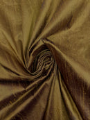 Shantung de Seda Marrom Changeant - Vários tons