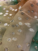 Musseline Devorê Seda Pura