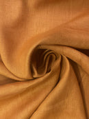 Linho Puro Laranja - Vários tons