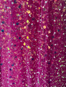 Tule Bordado Glamour Colorido