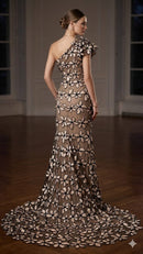 Tule Bordado Contrast