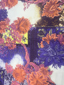 Georgete Estampado Seda Pura