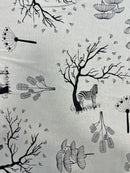 Linho Misto Estampado