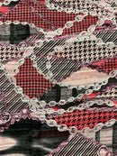 Crepe Georgete Estampado Bling