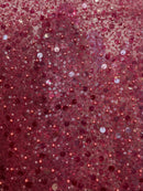 Tule Bordado Glamour Colorido