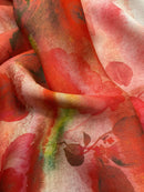 Algodão com Seda Estampado