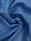 Linho Puro Azul - Vários tons