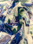 Chiffon de Seda Estampado