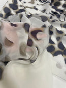 Georgete Estampado Seda Pura Lenço (1,5m)