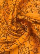 Cetim Estampado Tom e Jerry