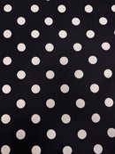 Algodão com Elastano Estampado Poá I