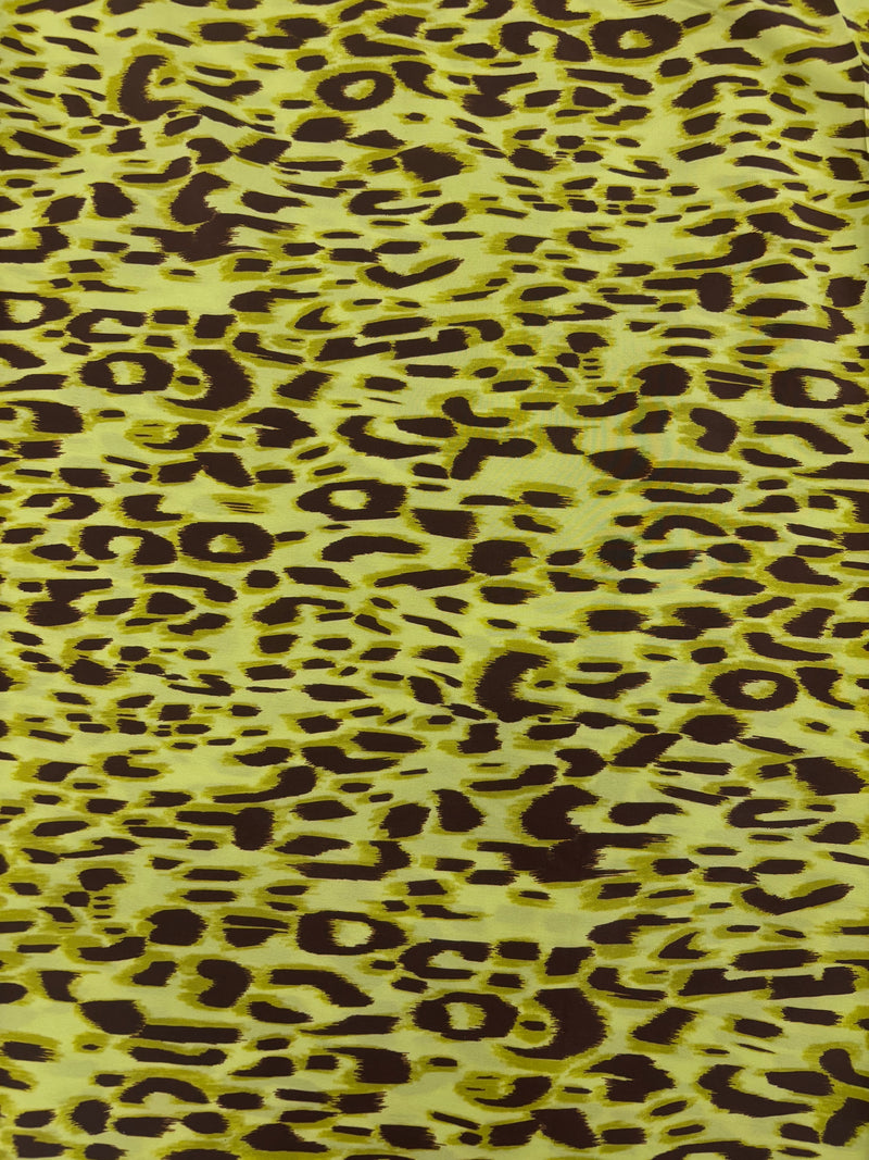 Crepe de Chine Green