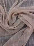 Tule Lurex Plissado Duo