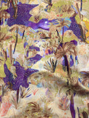 Cetim de Seda Safari