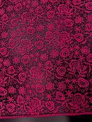 CORTE Renda Guipir Rosa (1,8m)