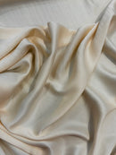 Cetim de Seda Champagne Estonado