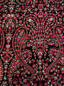 Crepe Indiano Bordado