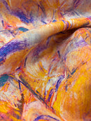 Linho Puro Estampado Guache