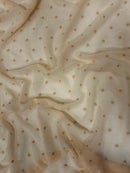 Georgete Toque de Seda Poá