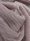 Lurex Plissado