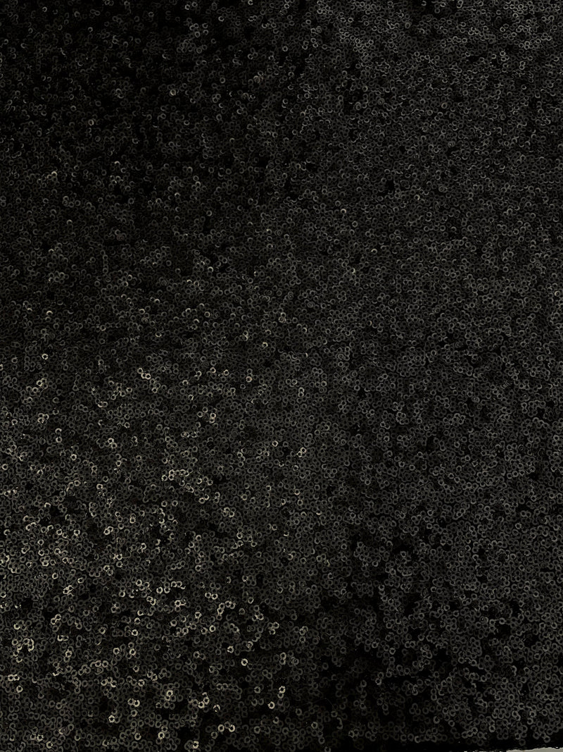 Corte Paetê Spangle Preto Malha(1,00m)