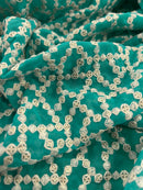 Crepe Indiano Bordado