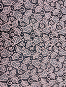 CORTE Renda Guipir Folhas (90cm)