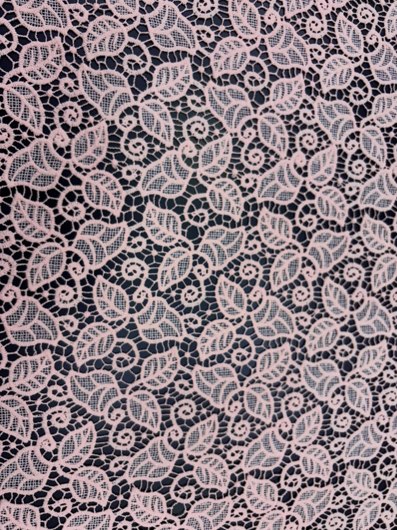 CORTE Renda Guipir Folhas (90cm)