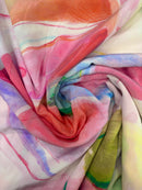 Crepe de Chine Guache