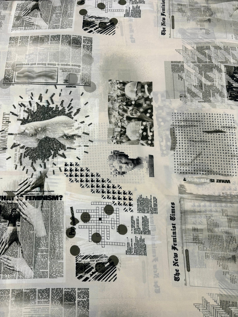 Crepe de Chine Feminist