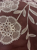 Algodão Bordado Earth