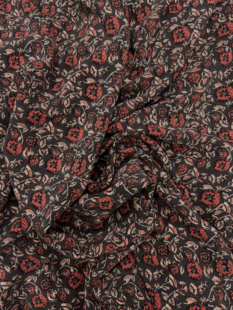 Crepe de Chine Earth