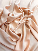 Cetim de Seda Nude Estonado