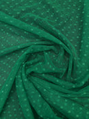 Tule Poá Flocado - Várias Cores