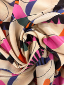 Crepe de Chine Estampado