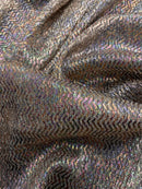 Lurex Plissado Estampado