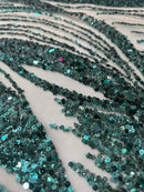 Tule com Paetês 2304