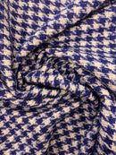 Lã Tweed Pied-De-Poule