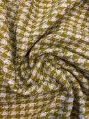 Lã Tweed Pied-De-Poule