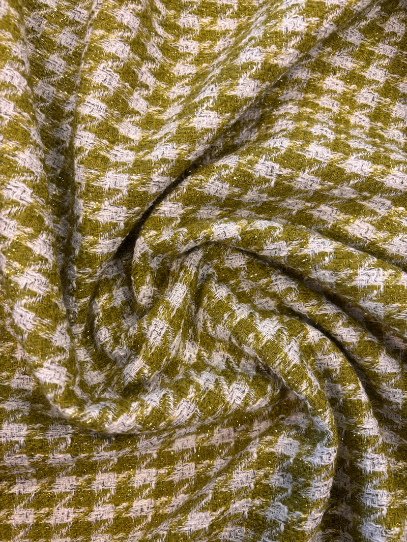 Lã Tweed Pied-De-Poule