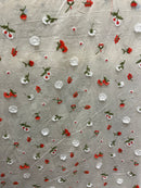 Algodão Bordado 3D Color