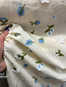 Algodão Bordado 3D Color