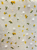 Algodão Bordado 3D Color